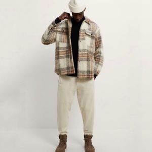 zara shacket men